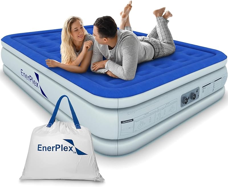 EnerPlex Air Mattress Pump Inflatable Queen